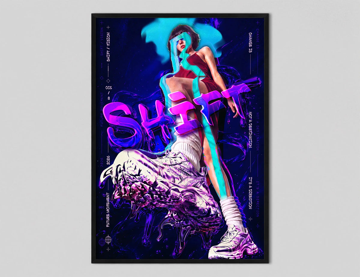 SHIFT Original Vision Art - IKPIK.UK