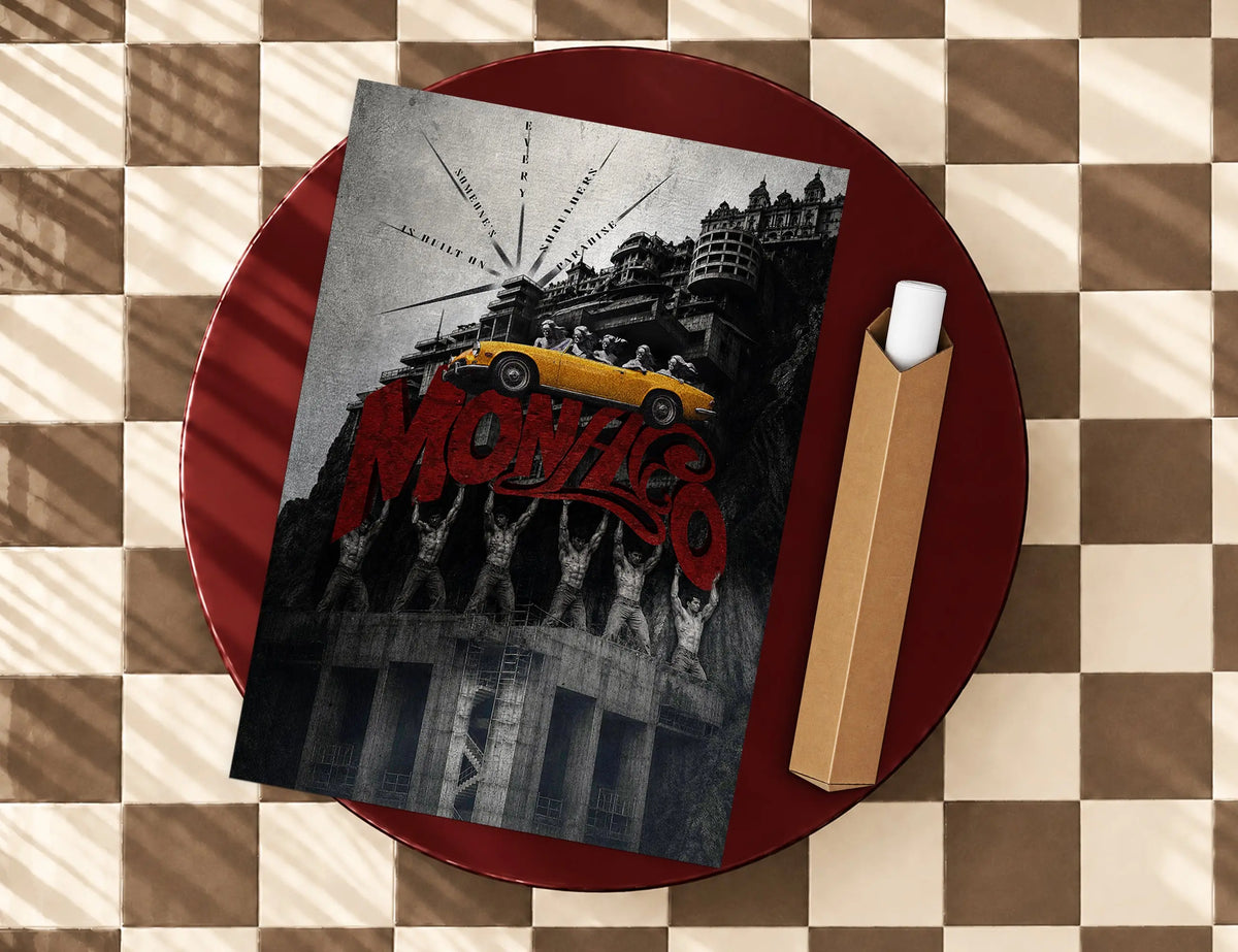 MONACO Original Vision Art - IKPIK.UK
